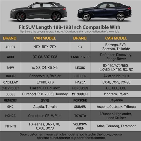 Car Cover Waterproof - All Weather for Automobiles 6 Layers Heavy - Picture 2 of 7